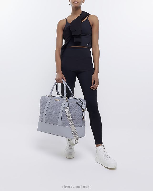 tarvikud hall naised River Island nädalavahetuse kott 44TLL459