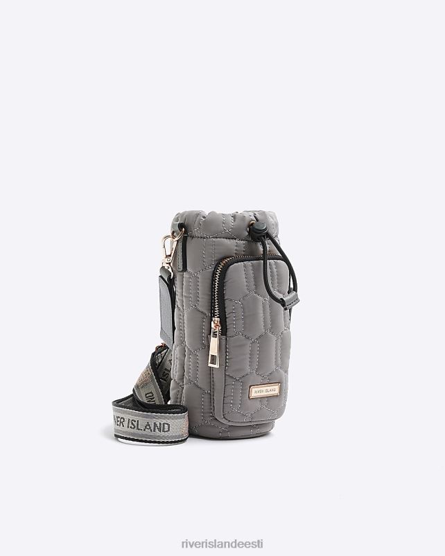 tarvikud hall naised River Island tepitud pudelihoidja kott 44TLL4585