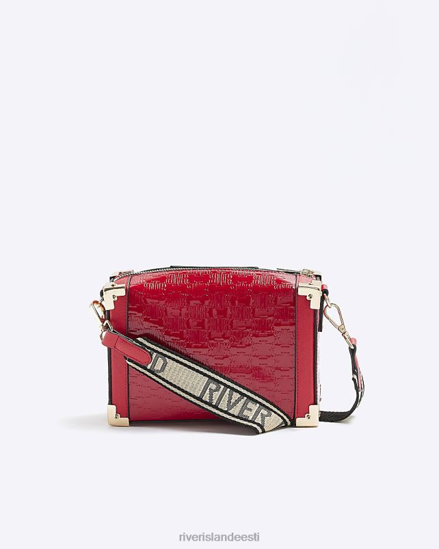 tarvikud punane naised River Island reljeefne pagasiruumi kott 44TLL824