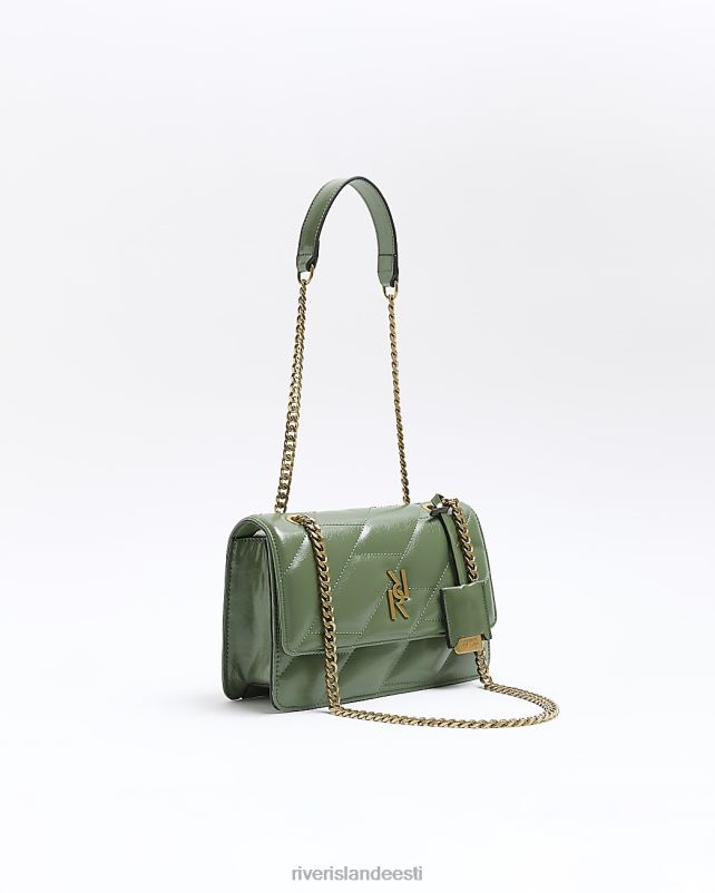 tarvikud khaki naised River Island tepitud õlakott 44TLL1067