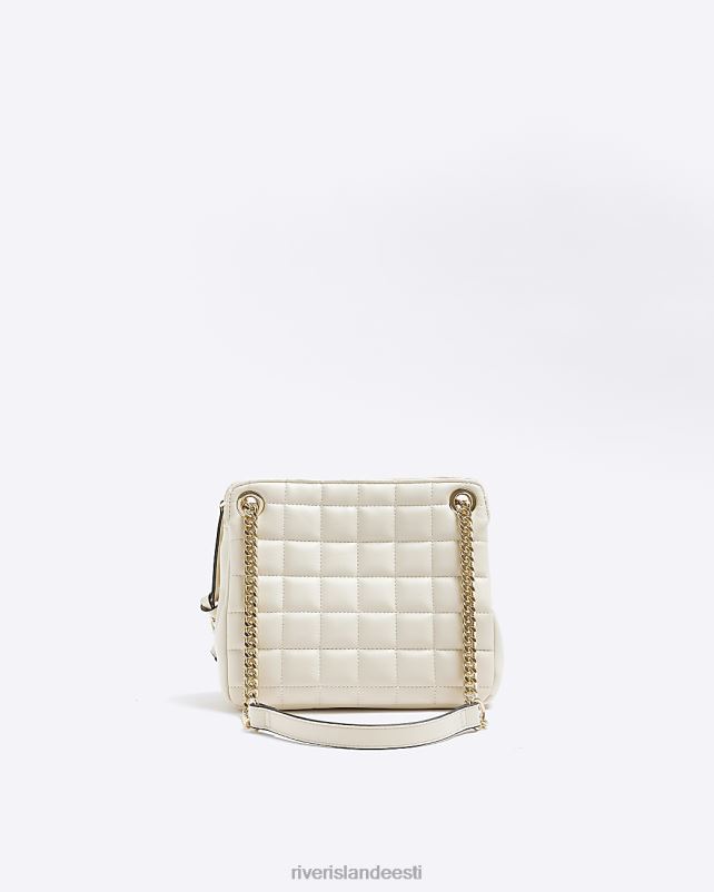 tarvikud kreem naised River Island tepitud kettrihmaga õlakott 44TLL1222