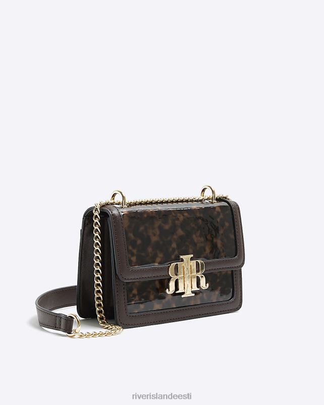 tarvikud pruun naised River Island kilpkonnakarpidest õlakott 44TLL475