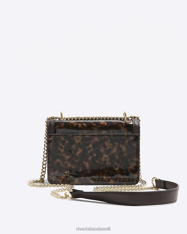 tarvikud pruun naised River Island kilpkonnakarpidest õlakott 44TLL475