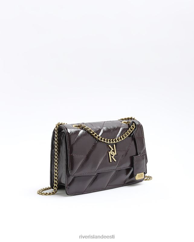 tarvikud punane naised River Island tepitud õlakott 44TLL1068