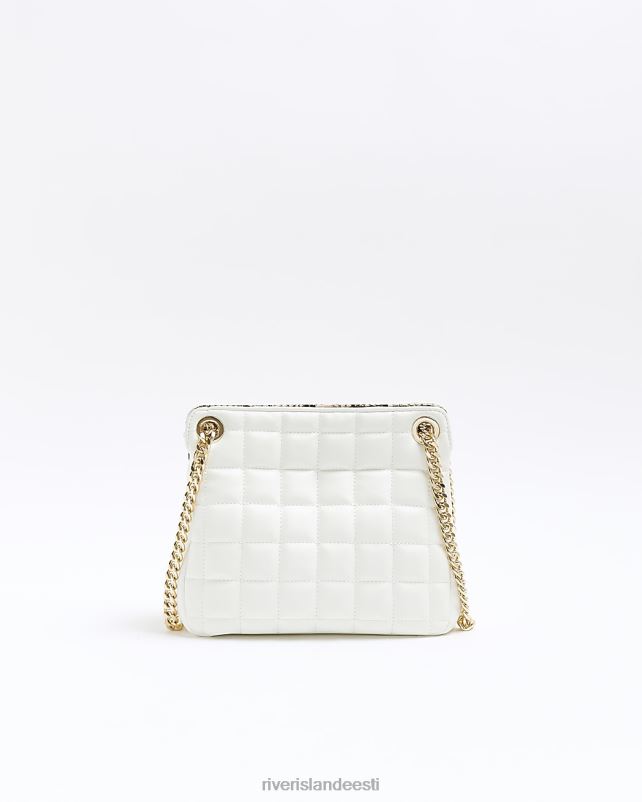 tarvikud valge naised River Island tepitud õlakott 44TLL1224