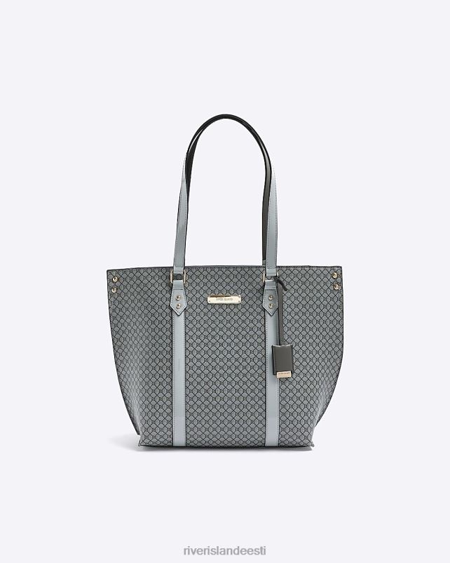 tarvikud hall naised River Island ri monogramm poekott 44TLL737