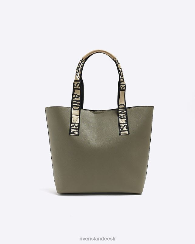 tarvikud khaki naised River Island ri rihmaga poekott 44TLL1459