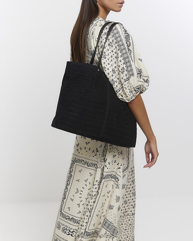 tarvikud must naised River Island seemisnahast poekott 44TLL4635