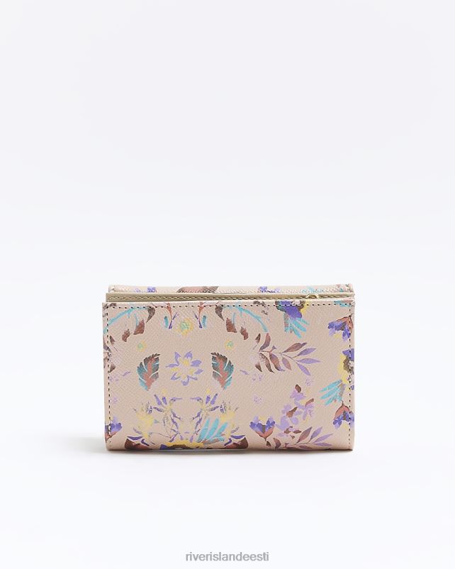 tarvikud beež naised River Island lilleline rahakott 44TLL1302