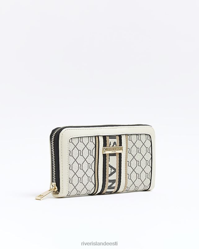 tarvikud beež naised River Island monogrammi ees rahakott 44TLL1592