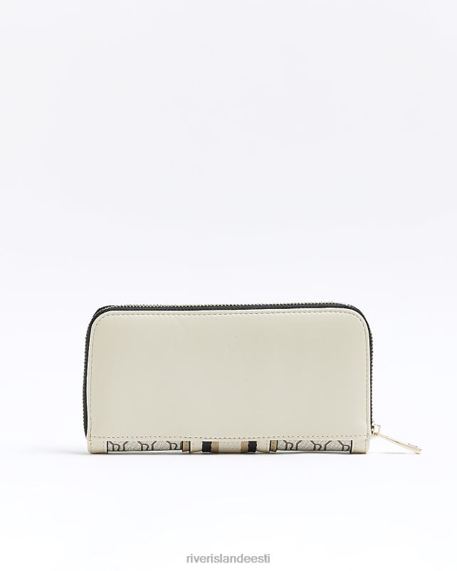 tarvikud beež naised River Island monogrammi ees rahakott 44TLL1592