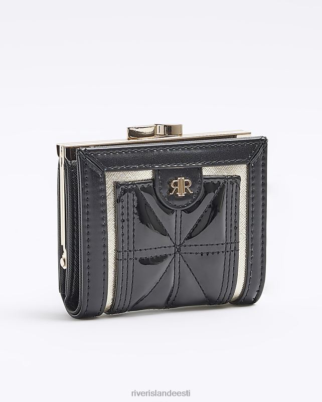 tarvikud must naised River Island patendiklambriga minikott 44TLL4111