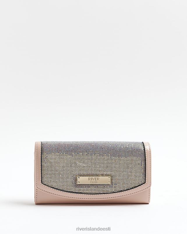 tarvikud roosa naised River Island kaunistatud rahakott 44TLL4864