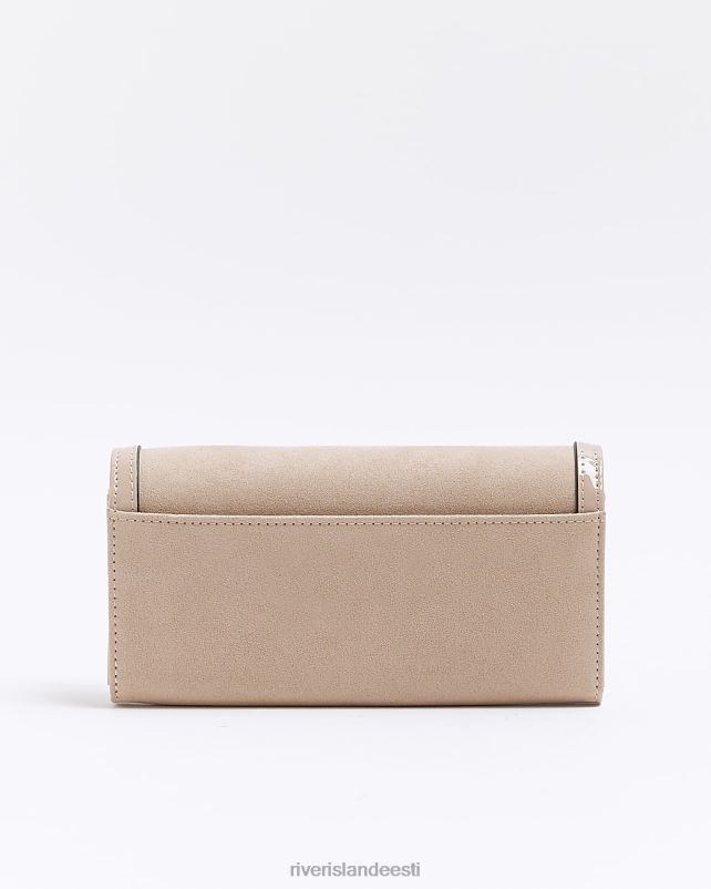 tarvikud roosa naised River Island lilledega tikitud rahakott 44TLL4469