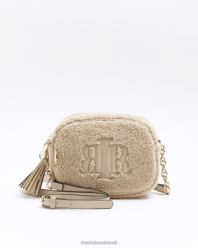 tarvikud beež naised River Island borg cross body kott 44TLL4317