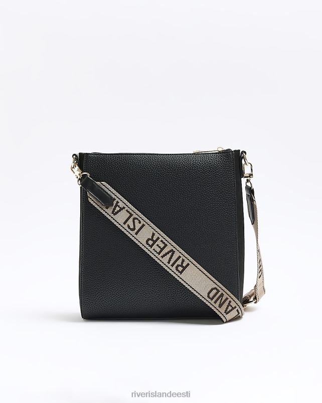 tarvikud must naised River Island ri crossbody kott 44TLL666