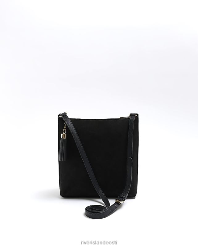 tarvikud must naised River Island risti keha kott 44TLL1269