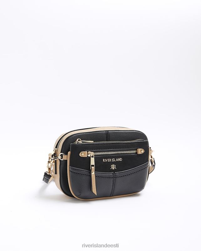 tarvikud must naised River Island väike ristikott 44TLL522