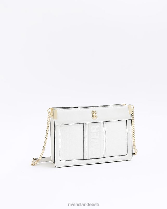 tarvikud valge naised River Island ri risti kehakott 44TLL4709