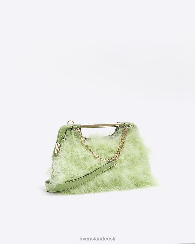 tarvikud roheline naised River Island sulgede kett sidurikott 44TLL967