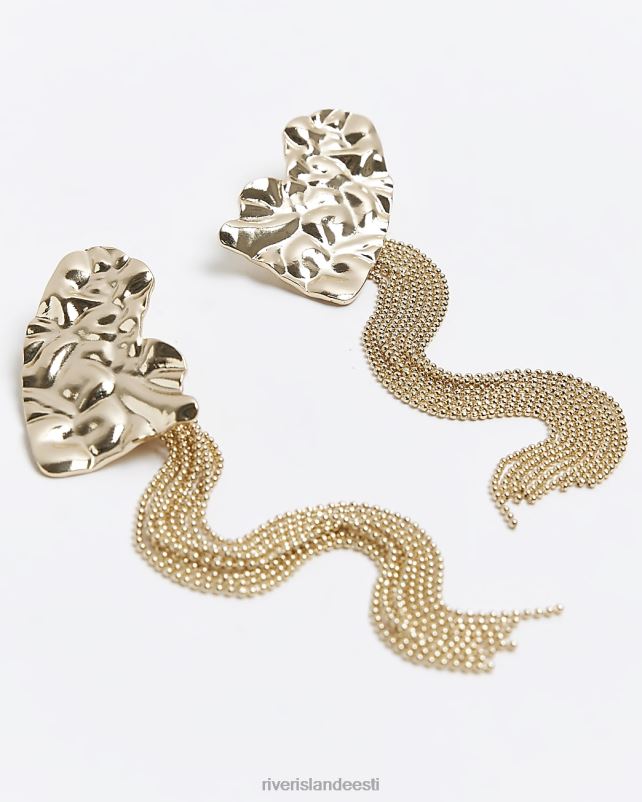 tarvikud kullast naised River Island drape kõrvarõngad 44TLL4274