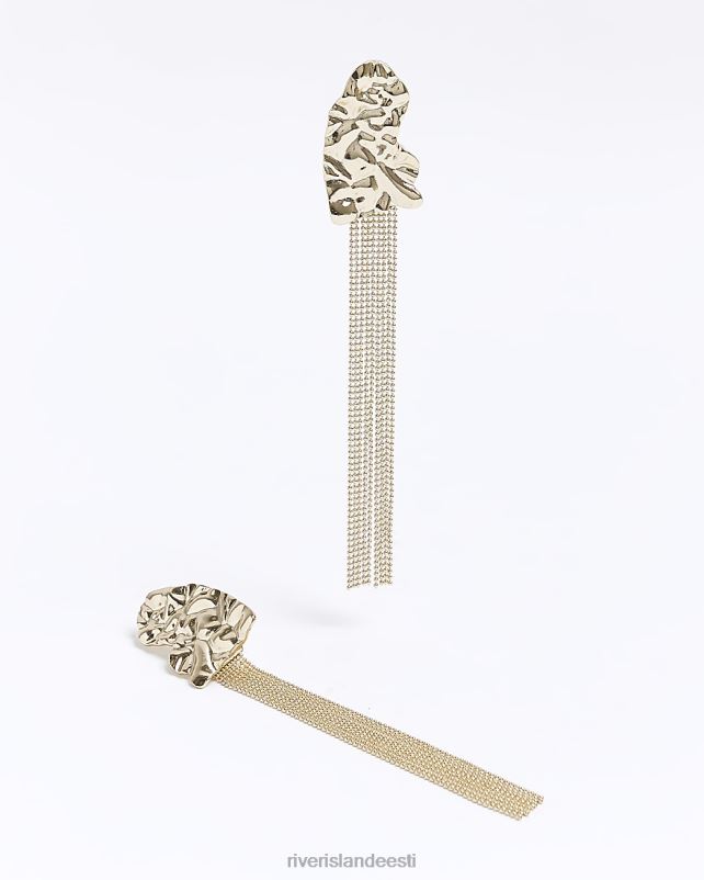 tarvikud kullast naised River Island drape kõrvarõngad 44TLL4274