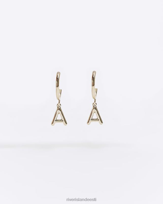 tarvikud kullast naised River Island esialgsed kõrvarõngad 44TLL1414