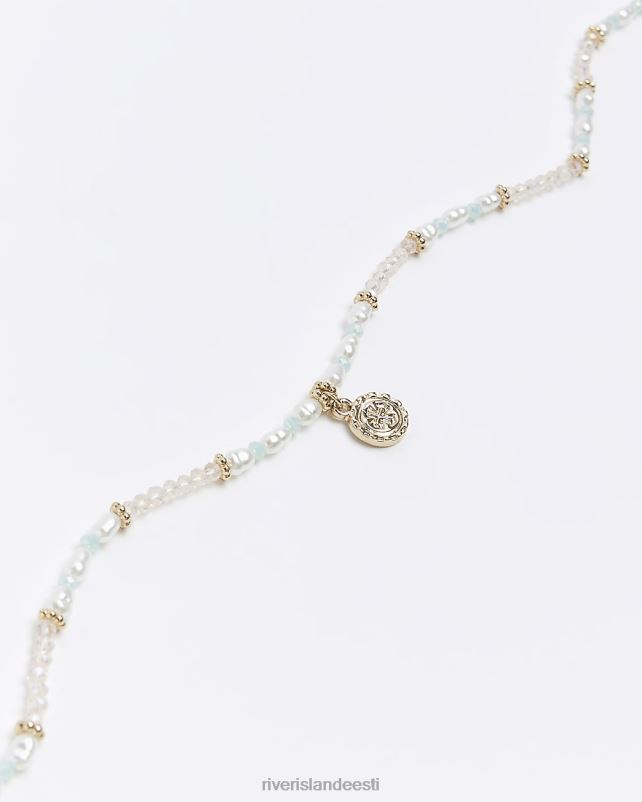 tarvikud kullast naised River Island helmestega kaelakee 44TLL4810