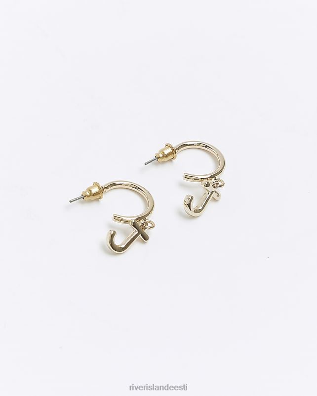 tarvikud kullast naised River Island j esialgsed rõngaskõrvarõngad 44TLL1417