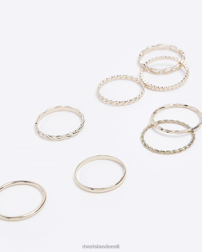 tarvikud kullast naised River Island keerdrõngas multipakk 44TLL4914