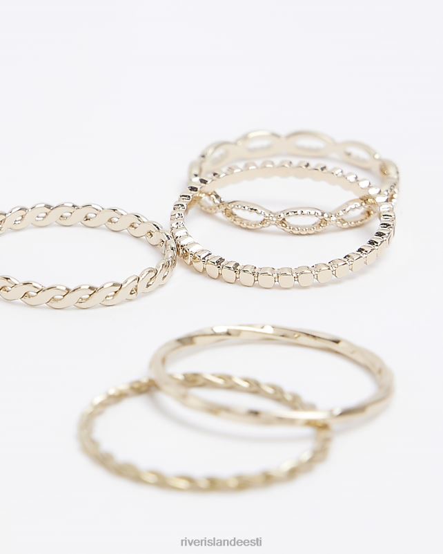 tarvikud kullast naised River Island keerdrõngas multipakk 44TLL4914