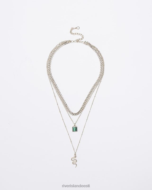 tarvikud kullast naised River Island mitme ketiga ripats kaelakee 44TLL4850