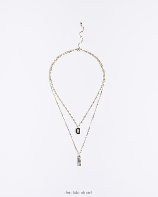 tarvikud kullast naised River Island mitmerealine võlukaelakee 44TLL4902