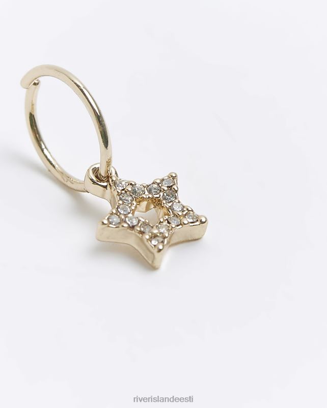 tarvikud kullast naised River Island star helix kõrvarõngas 44TLL4528