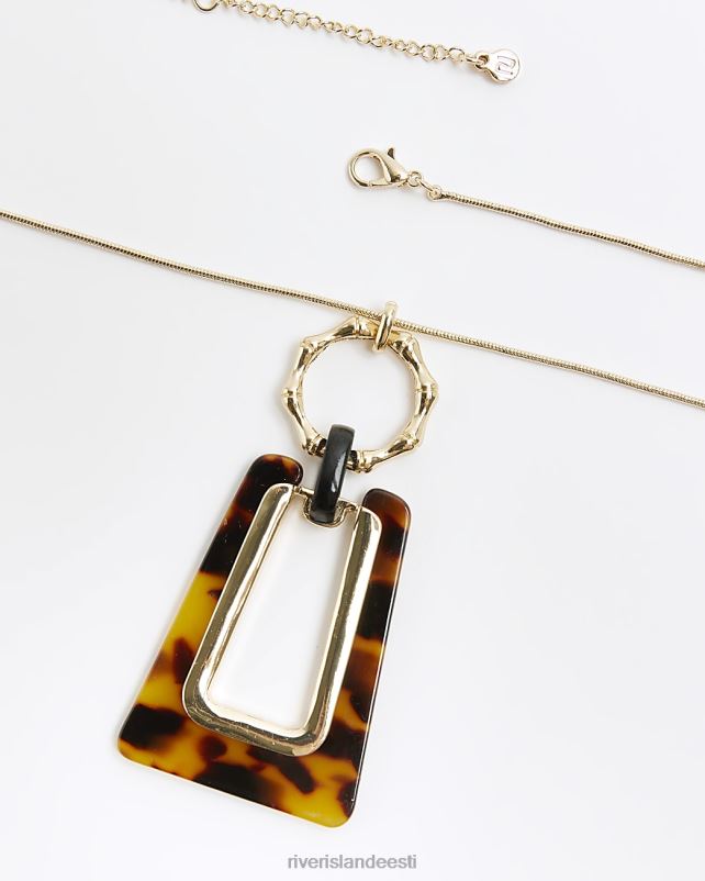 tarvikud pruun naised River Island ripats kaelakee 44TLL4841