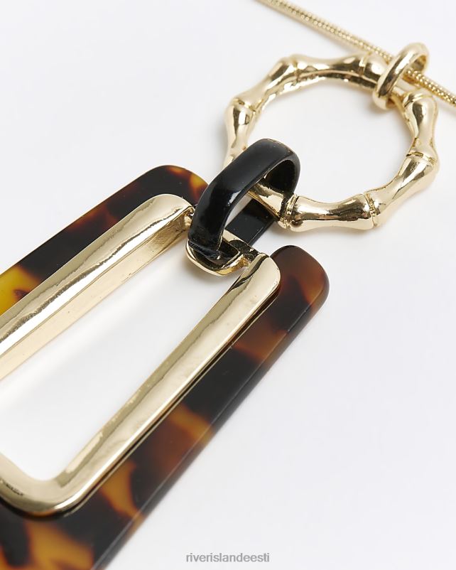 tarvikud pruun naised River Island ripats kaelakee 44TLL4841