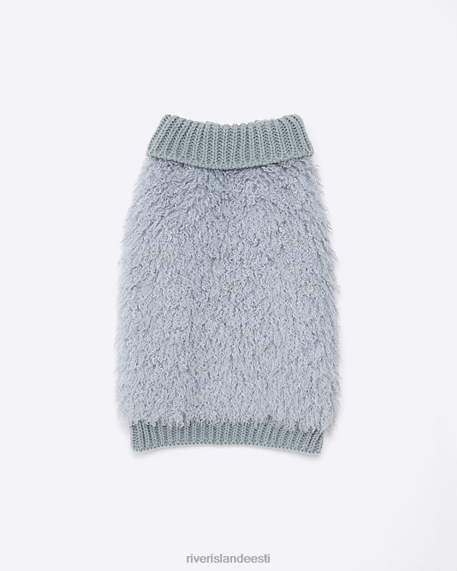 tarvikud sinine naised River Island kunstkarusnahast koera hüppaja 44TLL4047