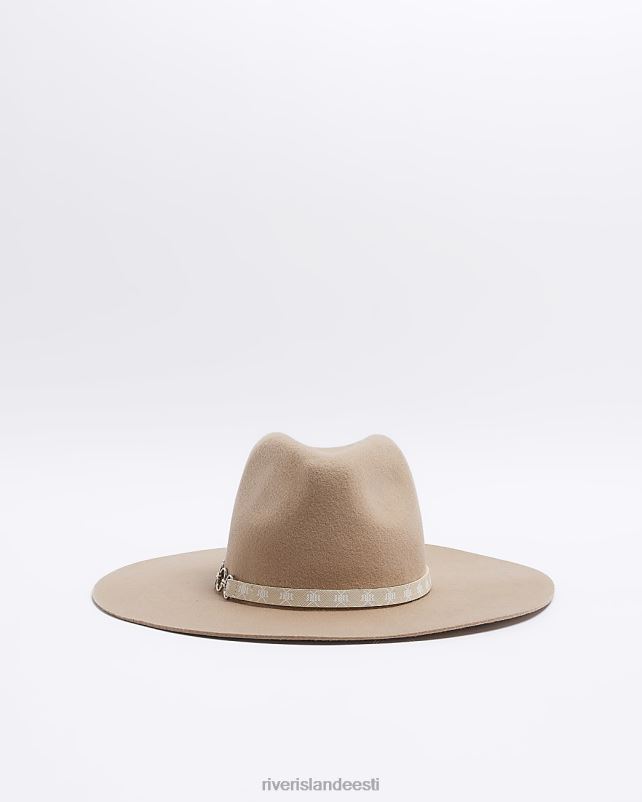 tarvikud beež naised River Island villane fedora 44TLL4907
