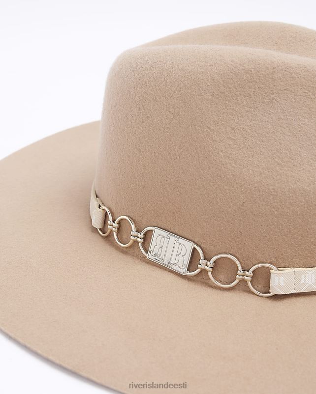 tarvikud beež naised River Island villane fedora 44TLL4907