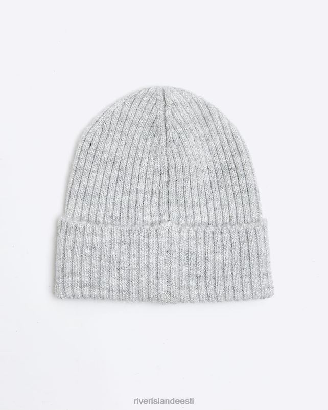 tarvikud hall naised River Island kootud nokamüts 44TLL1023