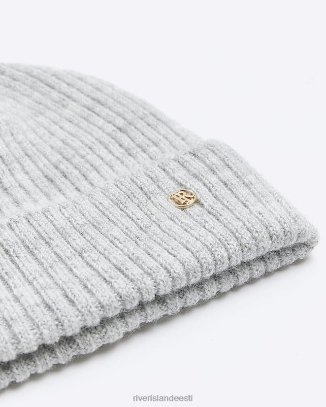 tarvikud hall naised River Island kootud nokamüts 44TLL1023