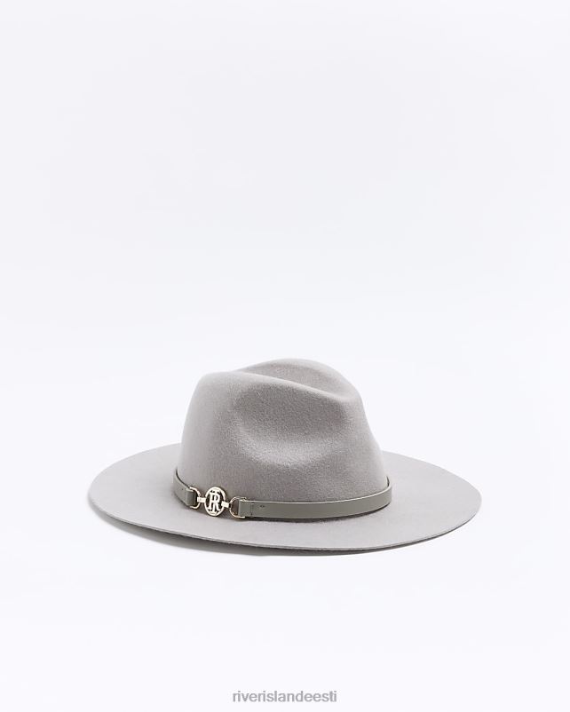 tarvikud hall naised River Island villasegu fedora müts 44TLL4227