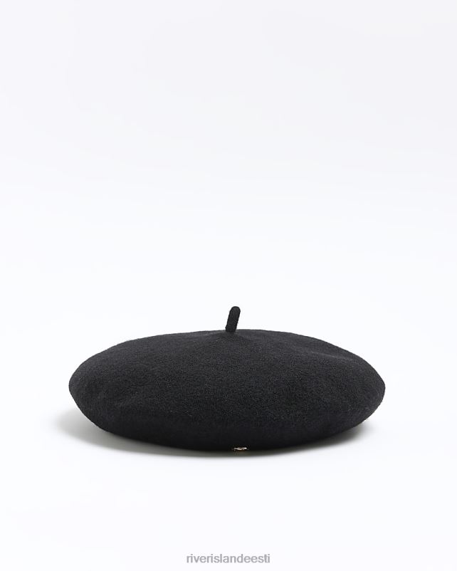 tarvikud must naised River Island barett 44TLL476