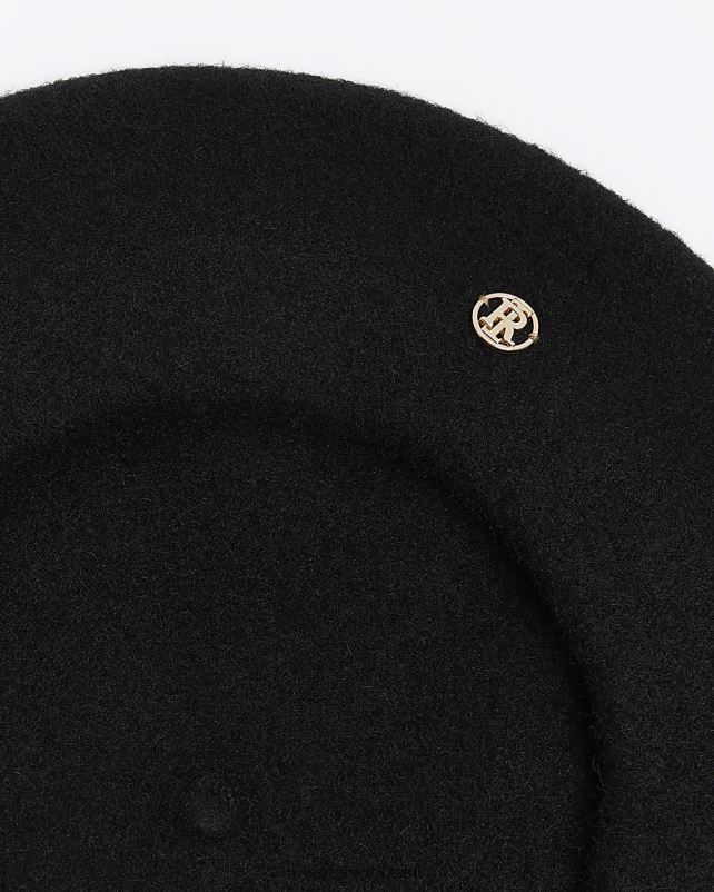 tarvikud must naised River Island barett 44TLL476