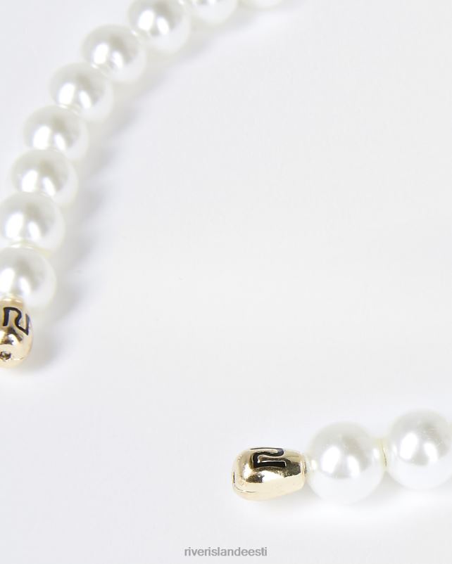 tarvikud valge naised River Island pärlitest peapael 44TLL5026