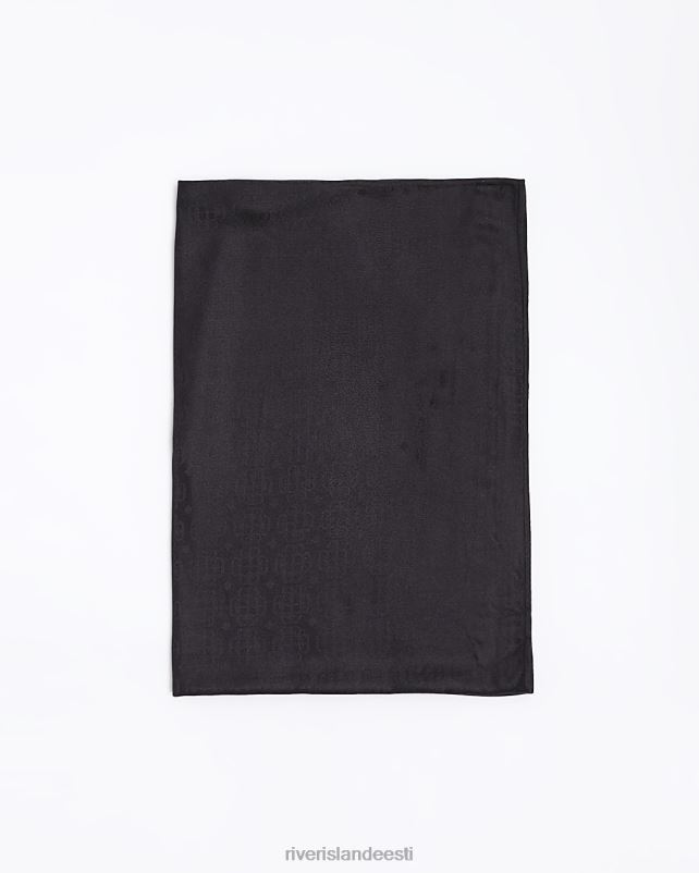 tarvikud must naised River Island ri monogramm sall 44TLL4457