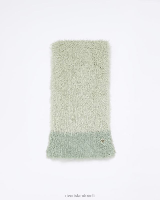 tarvikud roheline naised River Island kohev plokist sall 44TLL941