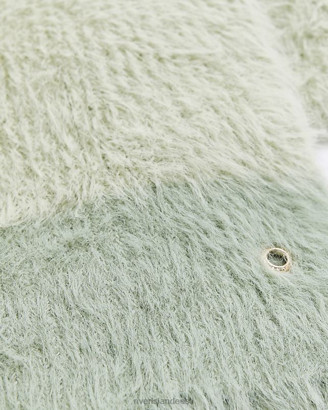 tarvikud roheline naised River Island kohev plokist sall 44TLL941