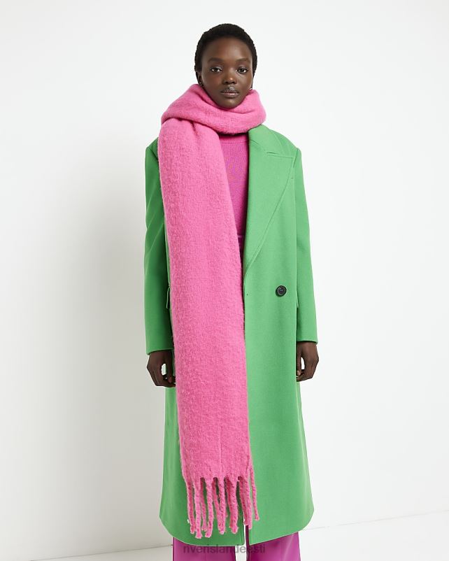 tarvikud roosa naised River Island raskekaaluline sall 44TLL659