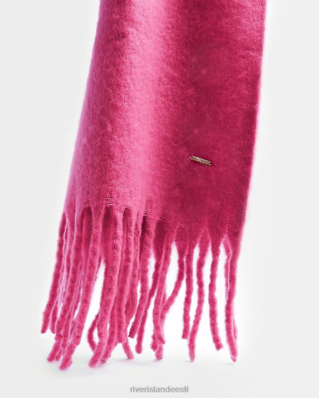 tarvikud roosa naised River Island raskekaaluline sall 44TLL659